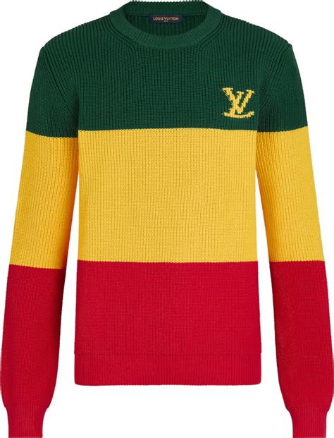 “Jamaican Stripe” ,340 Pullover Promoted by Louis Vuitton as 